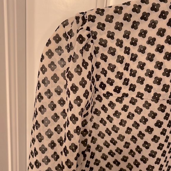 LOFT Tie Neck Blouse - Picture 4 of 8